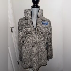 UF Gators Gray Sherpa Pullover